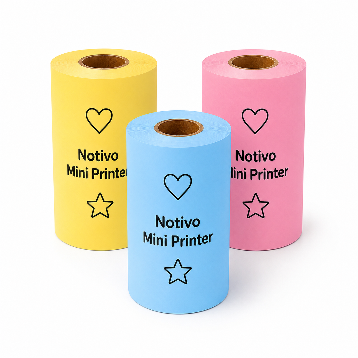 Thermal Paper Rolls for Mini Printer (Set of 3)