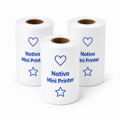 Thermal Paper Rolls for Mini Printer (Set of 3)